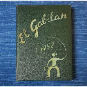1952 Salinas Union High School El Gabilan Yearbook California 61B